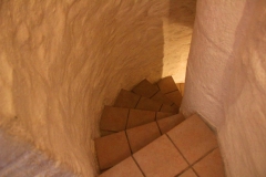 Bad Münstereifel, Eifelburg, Turmabgang