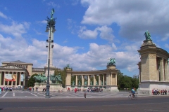 Ungarn, Budapest, Heldenplatz