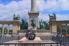 Ungarn, Budapest, Heldenplatz, Millenniumsdenkmal