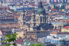 Ungarn, Budapest, Blick auf die St. Stephans Basilika