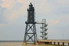 Cuxland, Wurster Nordseeküste, Dorum-Neufeld 2014, Leuchtturm Obereversand