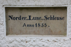 Cuxland, Loxstedt-Lanhausen 2017, Alte Luneschleuse