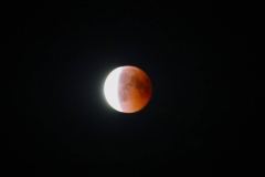 Cuxland, Wurster Nordseeküste, Cappel-Neufeld 2018, Blutmond