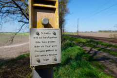 Cuxland, Beverstedt 2022, Bahnübergang