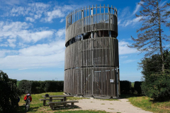 Cuxland, Loxstedt-Ueterlande 2022, Aussichtsturm Luneplate