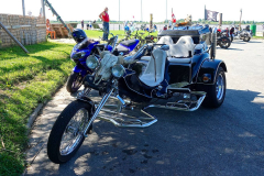 Cuxland, Loxstedt-Dedesdorf 2023, Biker-Treff an der Weserperle