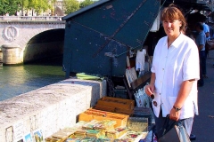 Frankreich, Paris, Bouquinisten an der Seine