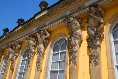 Potsdam, Schloss Sanssouci, Bacchanten und Bacchantinnen