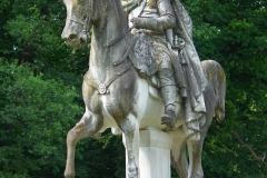 Potsdam, Orangerieschloss, Reiterstandbild Friedrich der Große