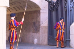 Italien, Rom, Petersdom, Schweizergarde