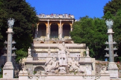Italien, Rom, Fontana della Dea Roma auf der Piazza del Popolo