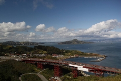San Francisco, Blick von der Golden Gate Bridge