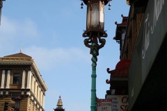 San Francisco, Chinatown, Schöne Straßenlaterne