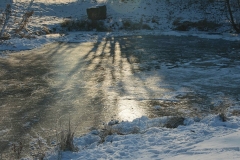 Cuxland, Stinstedt, Am Teich, Winter 2013