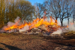 Cuxland, Stinstedt, Osterfeuer 2019