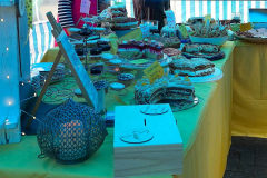 Cuxland, Stinstedter Dorfgemeinschaftsfest Juli 2023, Kuchenbuffet Landfrauen