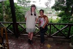 Sumatra, Bukit Lawang Cottage, Start in den Regenwald bei strömendem Regen
