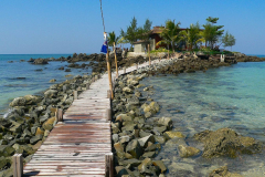 Myanmar, Ngapali Beach, Weg zum Kap bei Ebbe