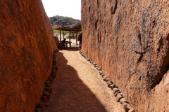 Namibia, Kaokoveld, Himba-Dorf