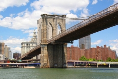 USA, New York, Brooklyn Bridge