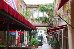USA, Kalifornien, Santa Barbara, Arkaden