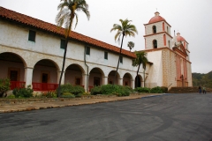 USA, Kalifornien, Santa Barbara, Mission, Kreuzgang