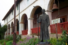USA, Kalifornien, Santa Barbara, Mission, Denkmal Fray Junipero Serra