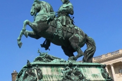 Österreich, Wien, Hofburg, Reiterstandbild