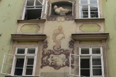 Österreich, Wien, Schönlaterngasse, Basiliskenhaus