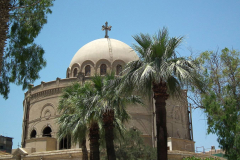Ägypten, Kairo, Koptisches Viertel, Griechisch-orthodoxe Kirche St. Georg