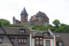 Bacharach, Blick auf Burg Stahleck