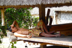 Bali, Ureinwohner Dorf Tenganan