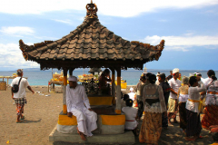 Bali, Fledermaushöhle Tempel Goa Lawah