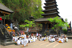 Bali, Fledermaushöhle Tempel Goa Lawah