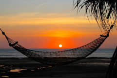 Bali, Puri Dajuma Cottages, Sonnenuntergang