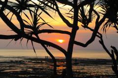 Bali, Puri Dajuma Cottages, Sonnenuntergang