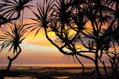 Bali, Puri Dajuma Cottages, Sonnenuntergang