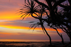 Bali, Puri Dajuma Cottages, Sonnenuntergang