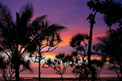 Bali, Puri Dajuma Cottages, Sonnenuntergang