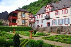 Braubach, Renaissancegarten, Schloss Philippsburg