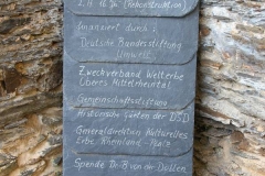 Braubach, Renaissancegarten, Schloss Philippsburg