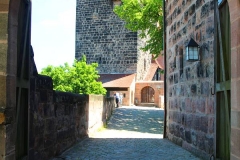 Nürnberger Burg, Nürnberg, Bayern, Fünfeckturm