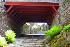 Marksburg, Braubach, Rheinland-Pfalz, Reitertreppe