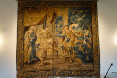 Burg Vianden, Vianden, Luxemburg, Wandteppich