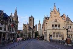 Belgien, Gent, Sint-Niklaaskerk und Belfried