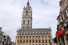 Belgien, Gent, Tuchhaus mit Belfried