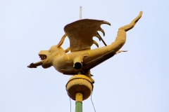 Belgien, Gent, Belfried, Kupferdrache