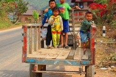 Laos, Hmong und Khmu