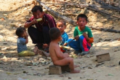 Laos, Hmong und Khmu