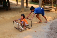 Laos, Hmong und Khmu